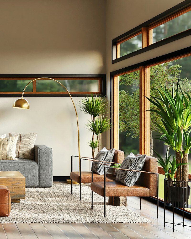 Projetos de design de interiores